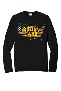 Muddy Dash Long Sleeve American Flag